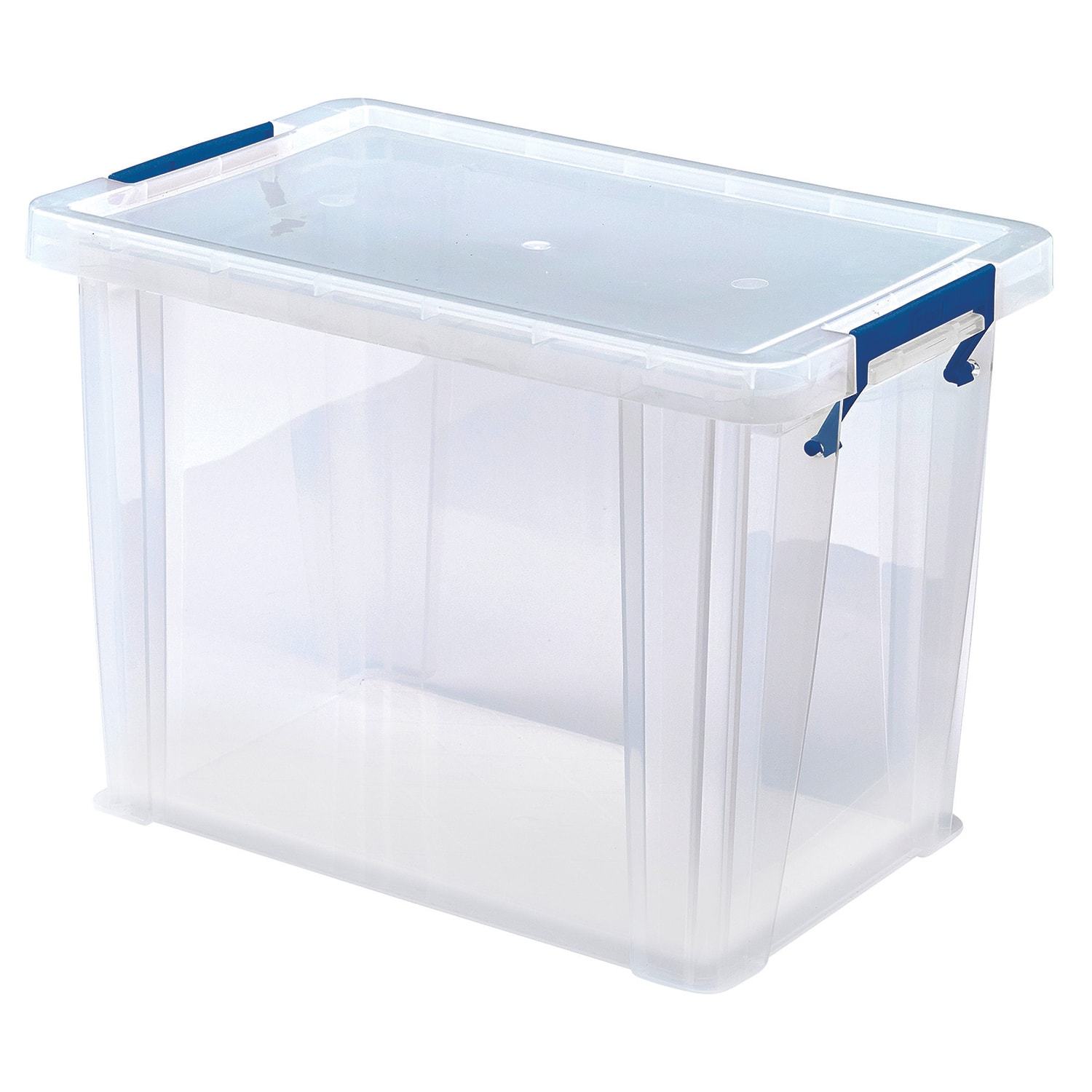 Bankers Box Plastic Storage Box, Clear, Letter Size/18.5 L – PBJ